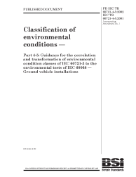 PD IEC TR 60721-4-5:2002