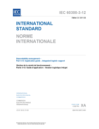 IEC 60300-3-12:2011
