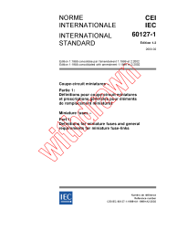 IEC 60127-1:1988+AMD1:1999+AMD2:2002 Consolidated