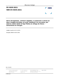 NBN EN 4035:2021