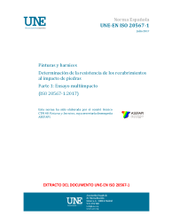 UNE-EN ISO 20567-1:2017