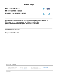 NBN EN ISO 23783-2:2023