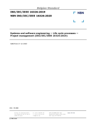 NBN ISO/IEC/IEEE 16326:2020