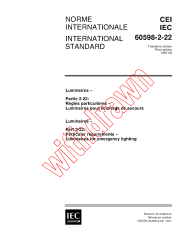 IEC 60598-2-22:1997