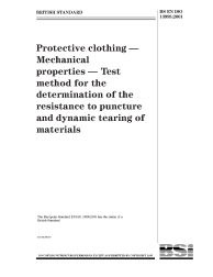 BS EN ISO 13995:2001