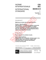 IEC 60249-2-9:1987/AMD5:2000