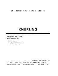 ASME B94.6-1984 (R2009)