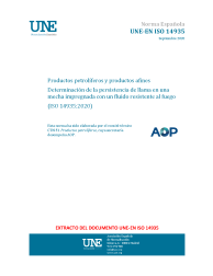 UNE-EN ISO 14935:2020