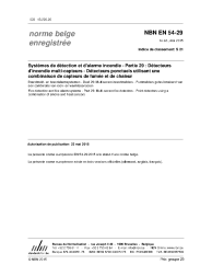 NBN EN 54-29:2015