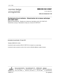 NBN EN ISO 23997:2012