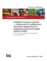PD ISO/TS 15638-9:2013