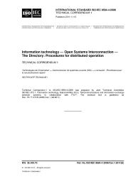 ISO/IEC 9594-4:2008/COR1:2011