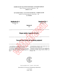 IEC 60098:1964/AMD4:1976