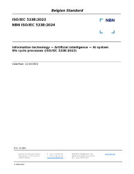 NBN ISO/IEC 5338:2024