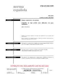 UNE-EN ISO 5359:2015