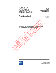 IEC PAS 62508:2007
