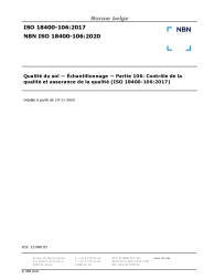 NBN ISO 18400-106:2020