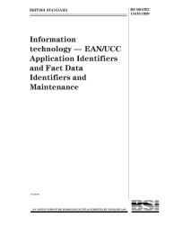 BS ISO/IEC 15418:1999