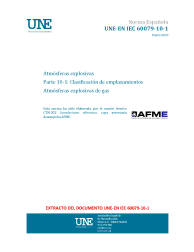 UNE-EN IEC 60079-10-1:2022