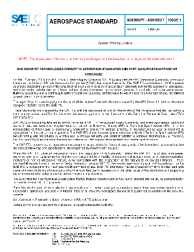 SAE AS 63600-1:1999-05-01
