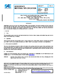 SAE AMS 5769H:2025-11-03