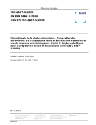NBN EN ISO 6887-5:2020