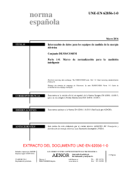 UNE-EN 62056-1-0:2016