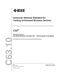 IEEE/ANSI C63.10:2009