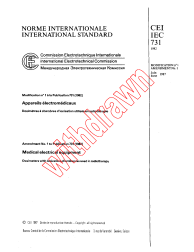 IEC 60731:1982/AMD1:1987