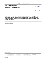 NBN ISO 16000-39:2021