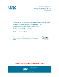 UNE-EN ISO 11296-3:2019
