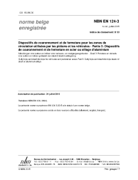 NBN EN 124-3:2015