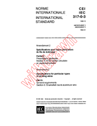 IEC 60317-0-3:1990/AMD2:1993