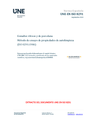 UNE-EN ISO 8291:2023