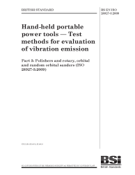 BS EN ISO 28927-3:2009