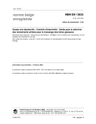NBN EN 13625:2002