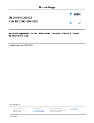 NBN EN 2003-002:2023
