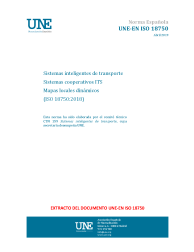 UNE-EN ISO 18750:2019