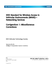 IEEE 1609.3-2010/Cor 1:2012