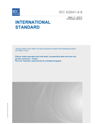 IEC 62841-4-8:2025 EXV