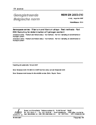 NBN EN 2003-010:2007