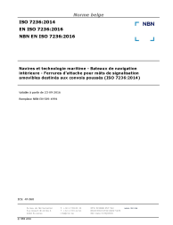 NBN EN ISO 7236:2016