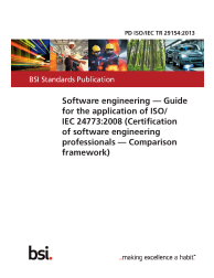 PD ISO/IEC TR 29154:2013