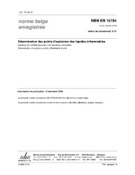 NBN EN 15794:2010