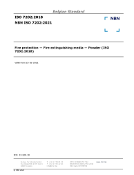 NBN ISO 7202:2021