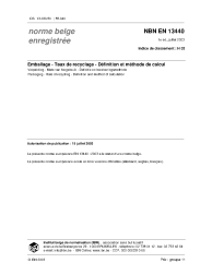 NBN EN 13440:2003