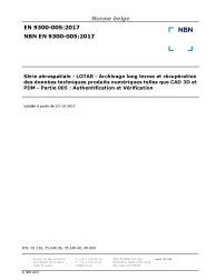 NBN EN 9300-005:2017