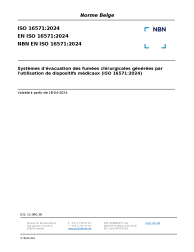 NBN EN ISO 16571:2024