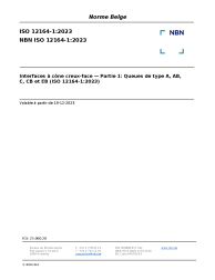 NBN ISO 12164-1:2023