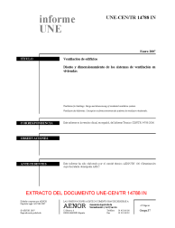 UNE-CEN/TR 14788:2007 IN